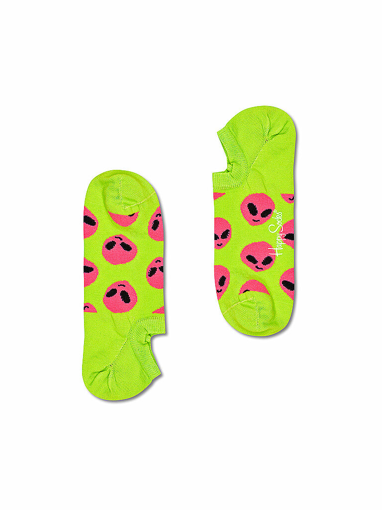 HAPPY SOCKS Damen Sneaker Socken ALIEN 36-40 green grün